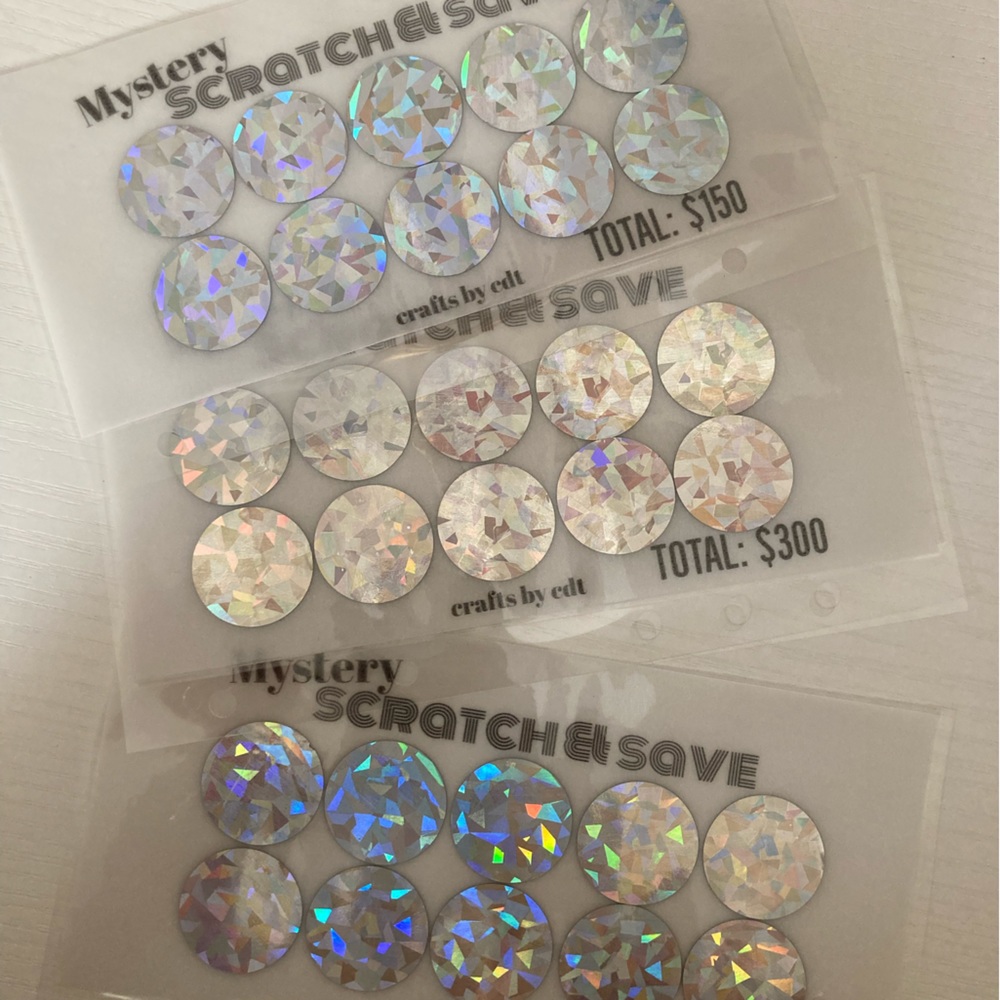 Mystery Scratch & Save Set